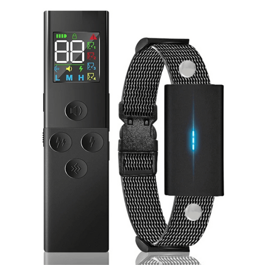 Smart 500m Dog Training Collar & Remote | Humane & Safe 1
