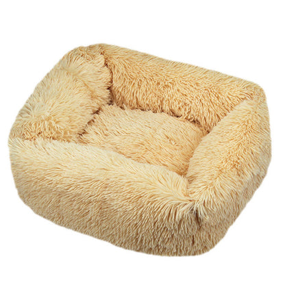 Square-Furry-Plush-Calming-Dog-Bed-with-Washable-Cover-9