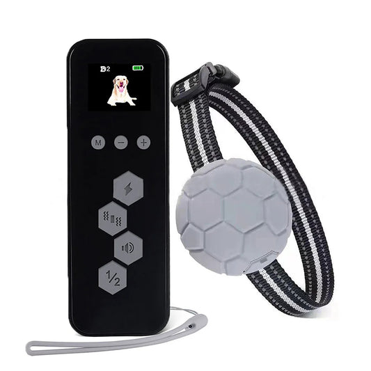 User-Friendly Dog Training Collar & Remote with 3 Anti-Bark Modes 1
