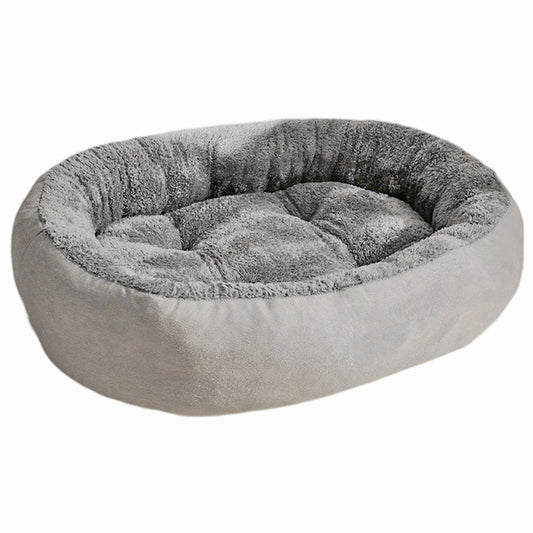 Velvet-Smooth-Plush-Fleece-Dog-Bed-1