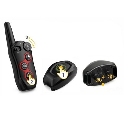 Automatic Anti-Bark Dog Training Collar with Remote Control up to 450m Range 5
