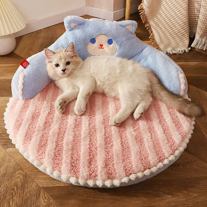 Beautiful Plush Cat Bed 3