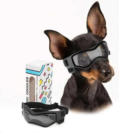 Small Breed Dog Goggles | Protective Dog Sunglasses for Wind & Sun