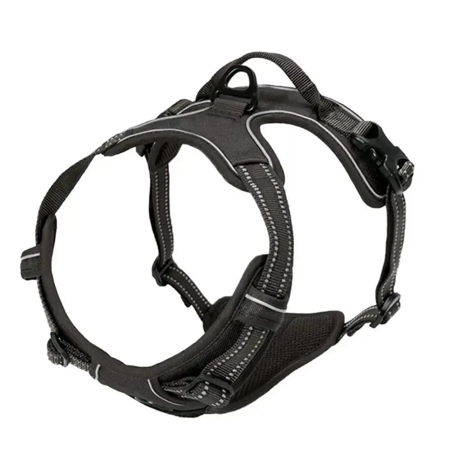 Dog Harness Training Vest with Reflective Straps, Handle & Secure Buckles 17