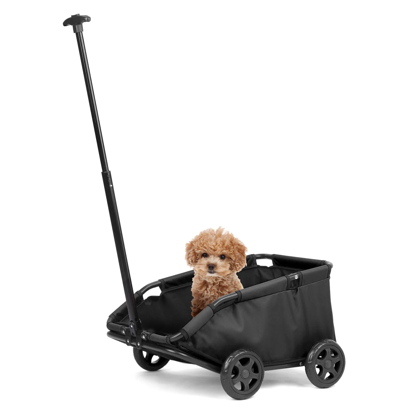 360° Rotating Pet Trolley for Small Dogs & Cats 7