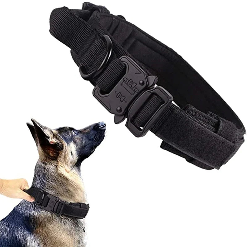 Heavy Duty Military-Style Tactical Dog Collar 11