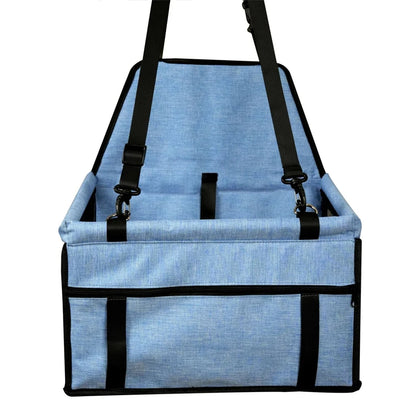 Secure Dog Car Seat Basket | Dog Booster Seat for Safe Car Travel 1