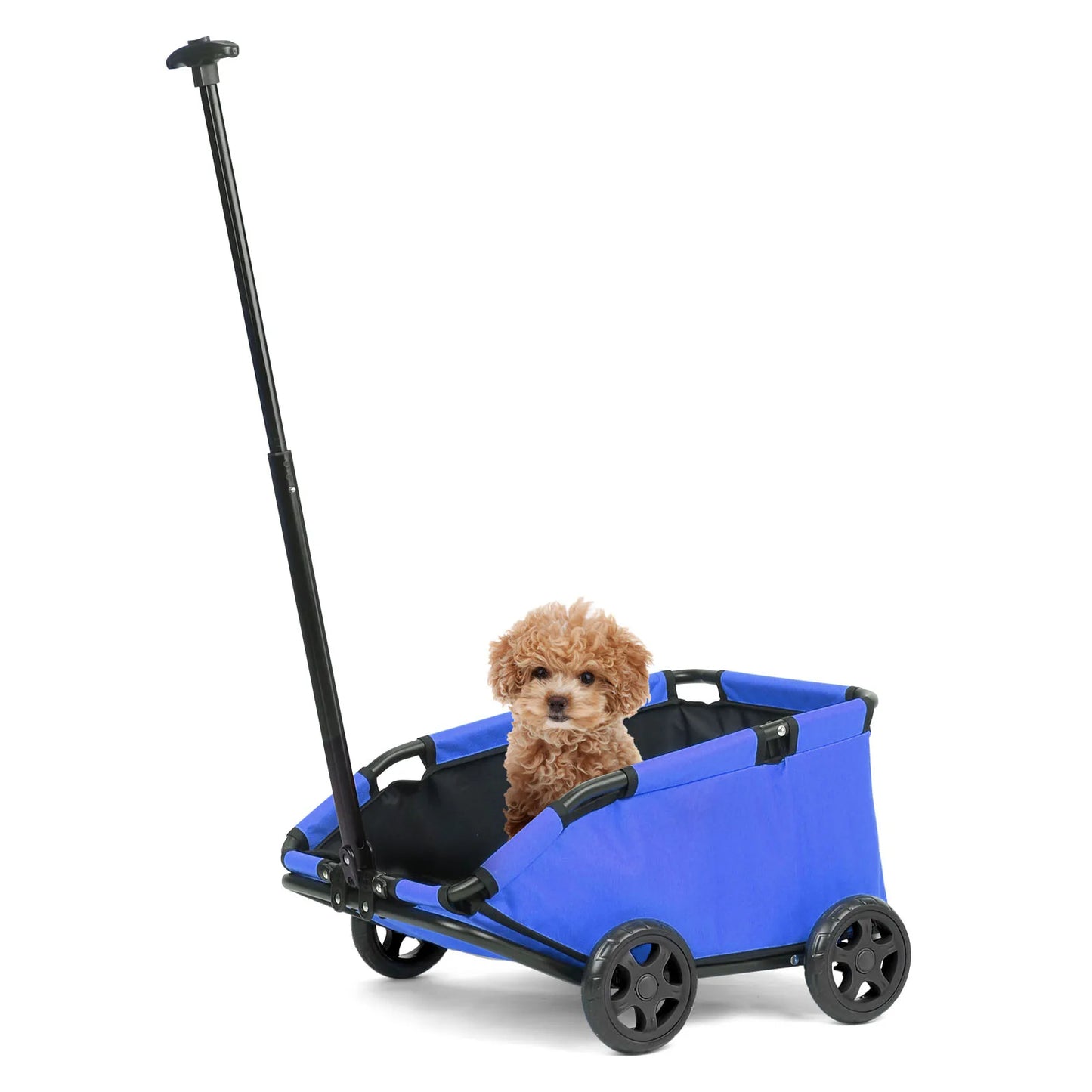 360° Rotating Pet Trolley for Small Dogs & Cats 4