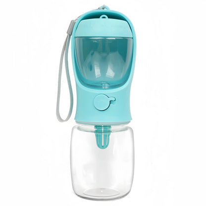 2-In-1 Portable Dog Water Bottle & Food Storage Container