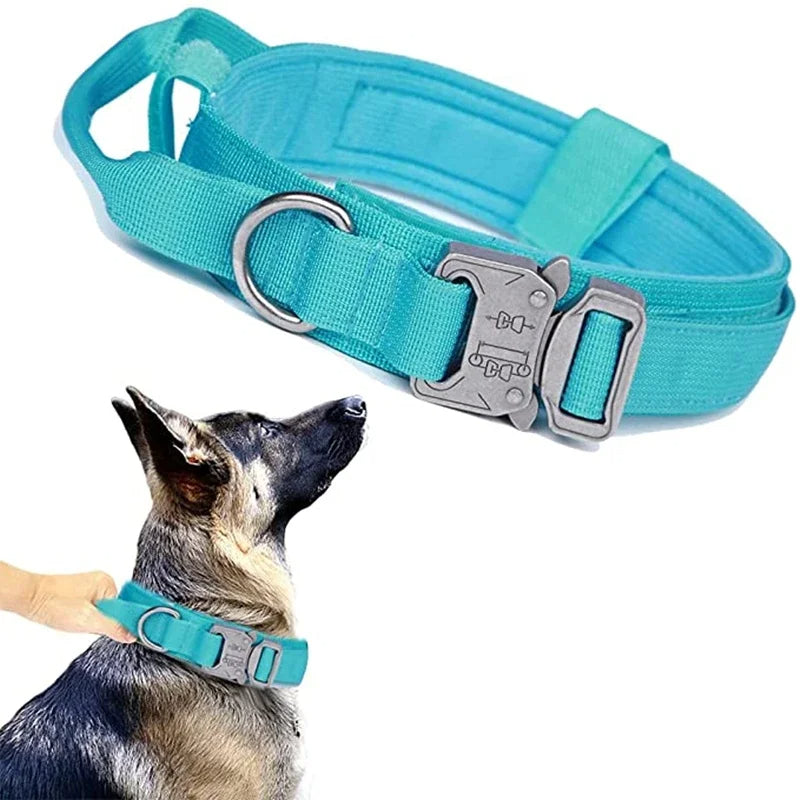 Heavy Duty Military-Style Tactical Dog Collar 7
