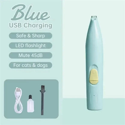 Illuminated Dog Paw Trimmer with Precision Cutter Head for Gentle Grooming 12