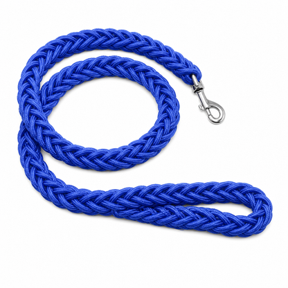 Extra Thick Braided Dog Lead for Large Dogs | Heavy Duty Wide Rope Leash up to 3cm Width