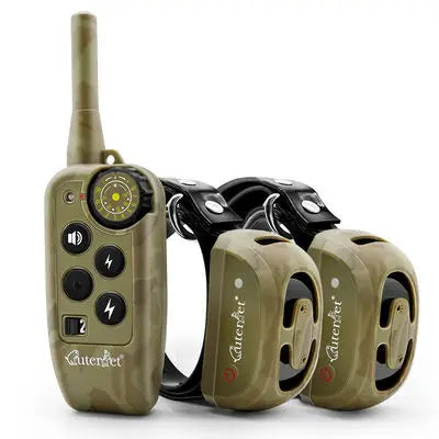 Camouflage 600m Waterproof Dog Training Collar with Remote Control 2