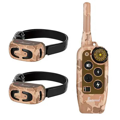 Camouflage 600m Waterproof Dog Training Collar with Remote Control 4