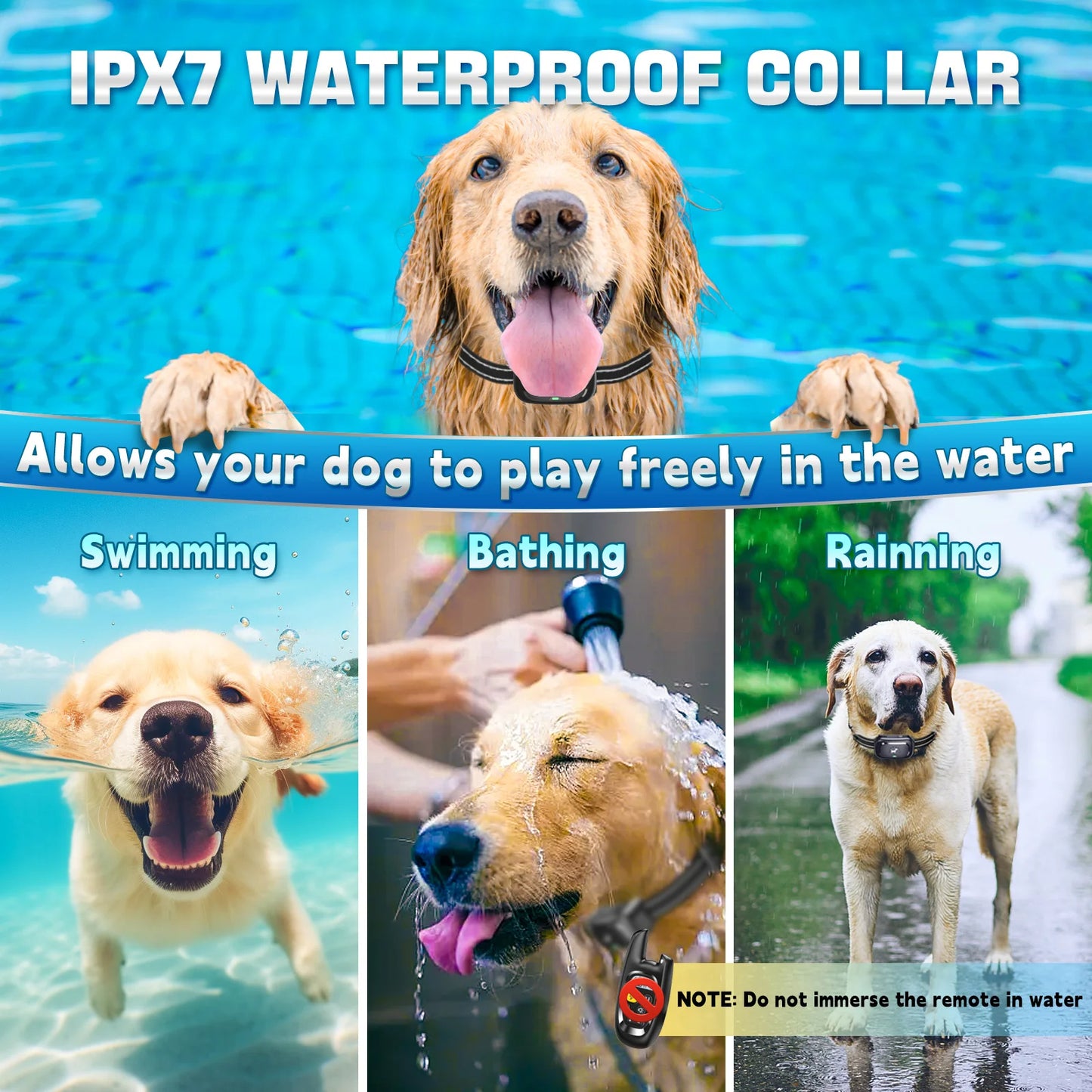 Customisable Dog Shock Collar for Safe-Static Anti-Bark Training 6