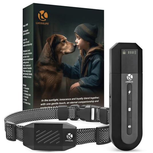 800m Remote Controlled Dog Training Collar | Rechargeable Shock, Vibration & Beep E-Collar