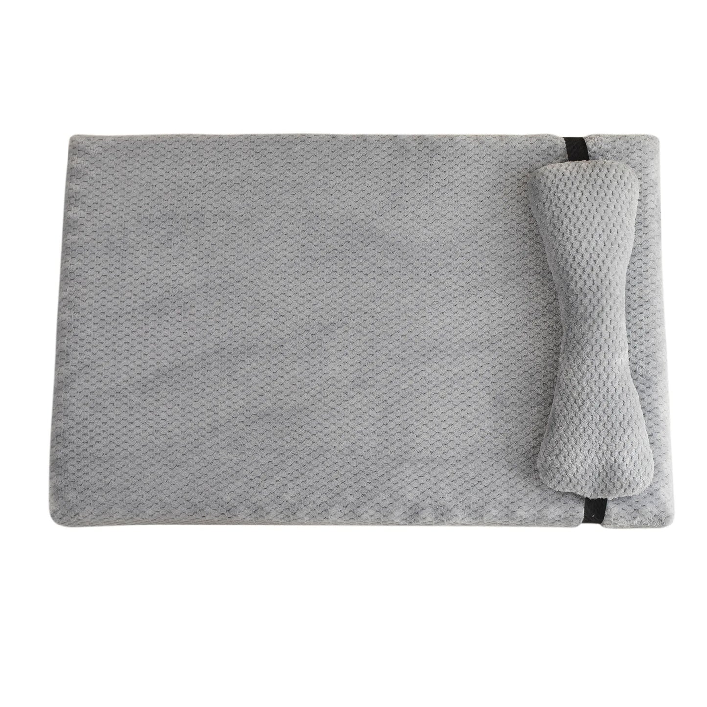 Dream-Pillow Calming Dog Bed with Plush Washable Cover 3