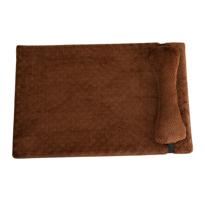 Dream-Pillow Calming Dog Bed with Plush Washable Cover 4