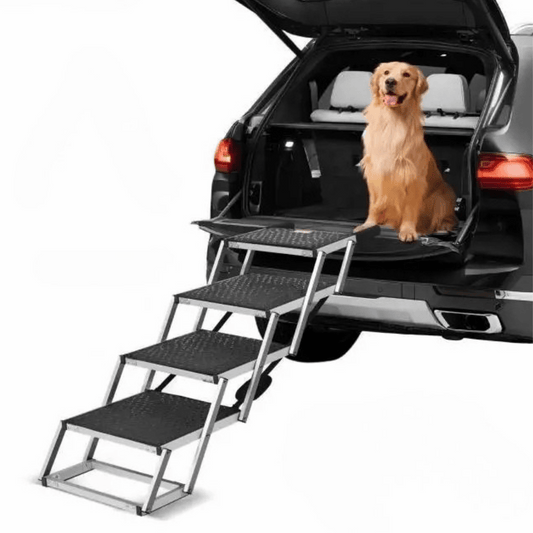 Easy-Hop Safe & Secure Folding Dog Car Steps 1