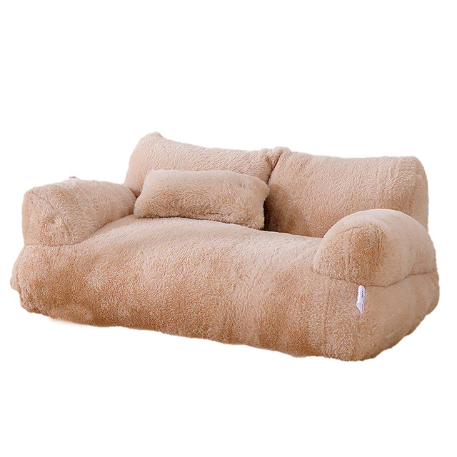 Fluffy Soft Pet Bed Sofa for Cats & Small Dogs 11