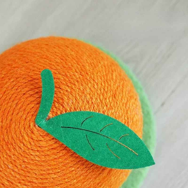 Fruity-Kitty Interactive Cat Scratching Ball 6