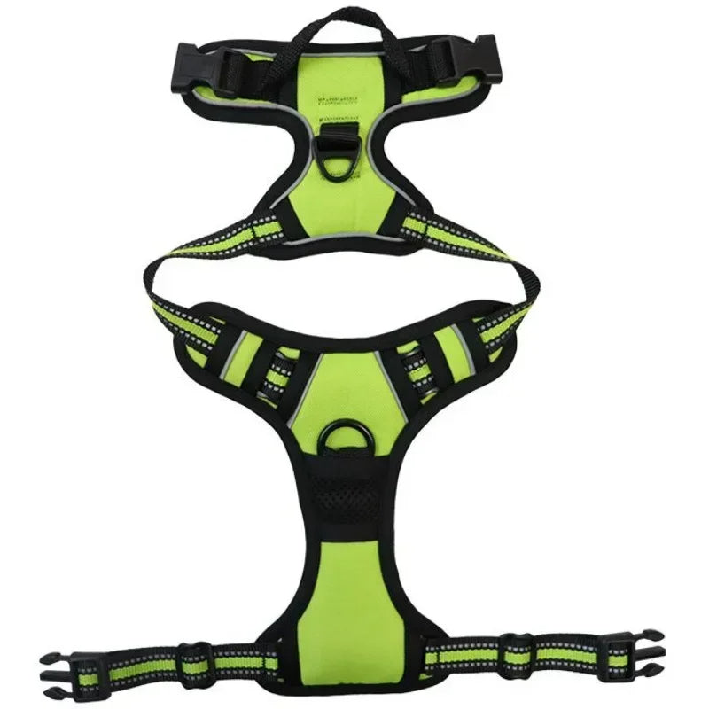 Dog Harness Training Vest with Reflective Straps, Handle & Secure Buckles 30
