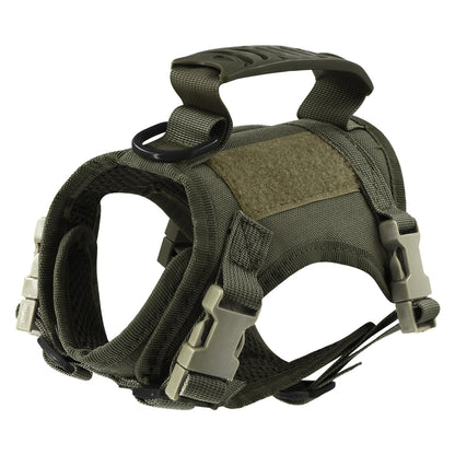 Military-Style Tactical Cat Harness & Leash 11