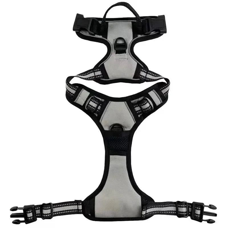 Dog Harness Training Vest with Reflective Straps, Handle & Secure Buckles 23