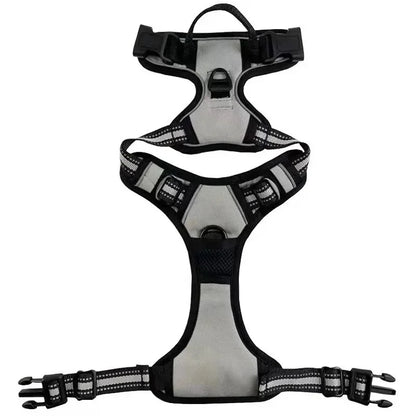 Dog Harness Training Vest with Reflective Straps, Handle & Secure Buckles 23