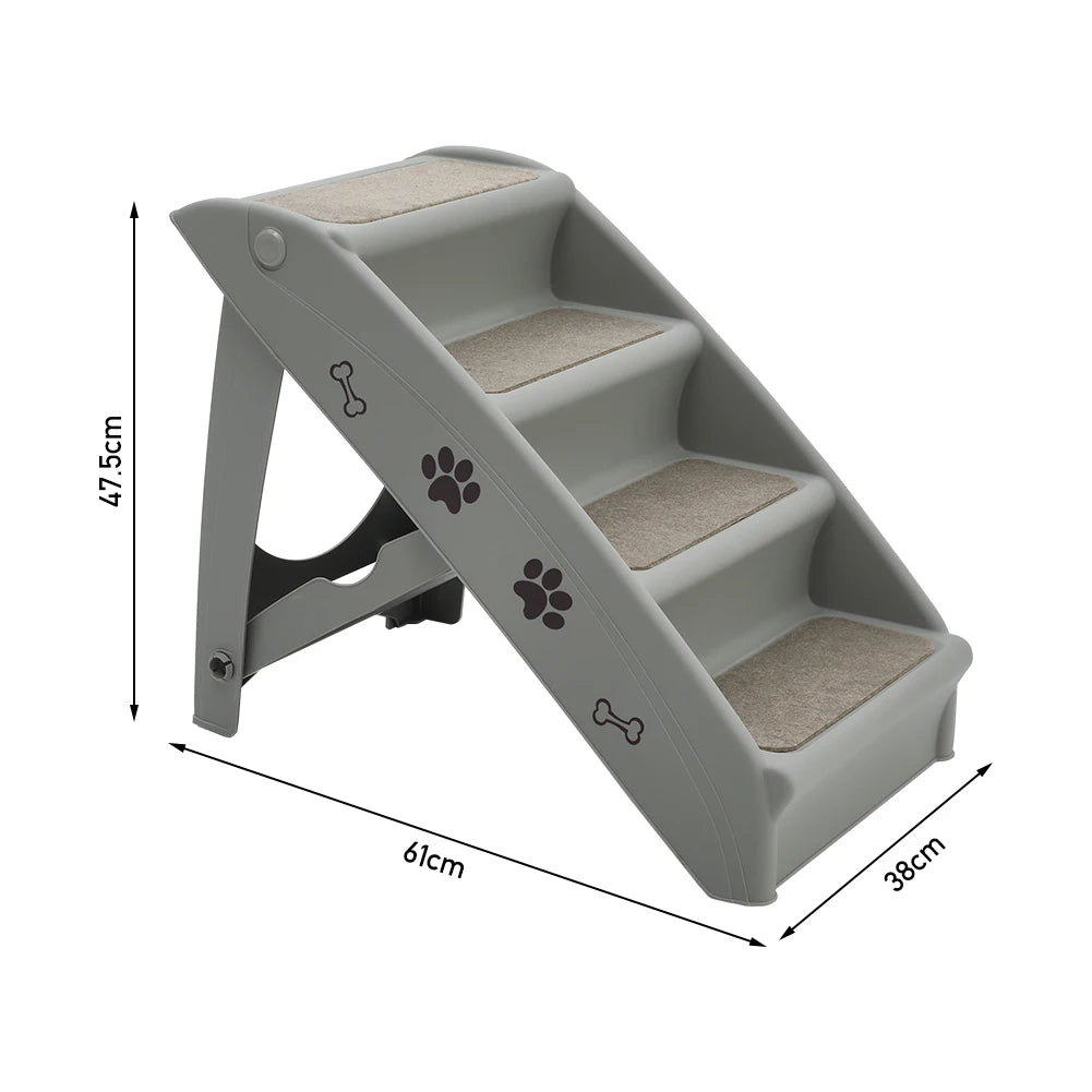 Portable Folding Pet Steps for Small, Senior & Mobility-Impaired Dogs & Cats 10