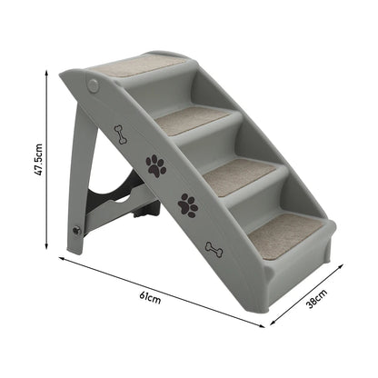 Portable Folding Pet Steps for Small, Senior & Mobility-Impaired Dogs & Cats 10