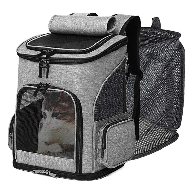 Large Expandable & Breathable Cat Carrier Backpack
