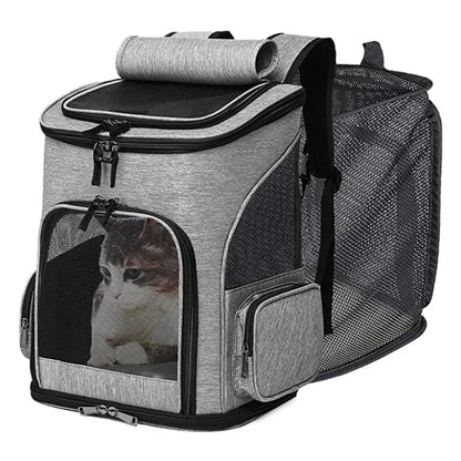 Large Expandable & Breathable Cat Carrier Backpack