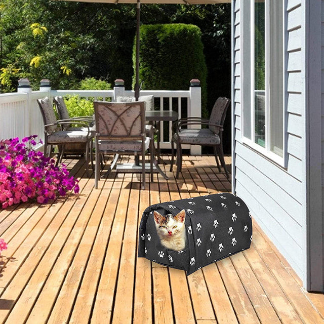 Insulated & Waterproof Outdoor Cat House 6