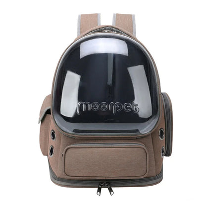 Space Bubble Cat Backpack Carrier | Breathable & Transparent Pet Travel Carrier