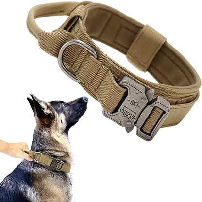 Heavy Duty Military-Style Tactical Dog Collar 10