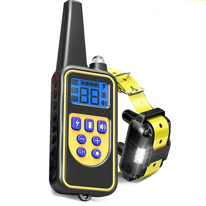 800m Remote-Controlled Dog Training Collar | Waterproof & Rechargeable