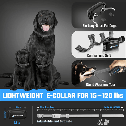 Long Range 1000m Dog Training E-Collar for Large Dogs with Remote Control 12