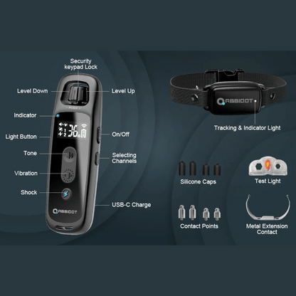 Long Range 1000m Dog Training E-Collar for Large Dogs with Remote Control 5
