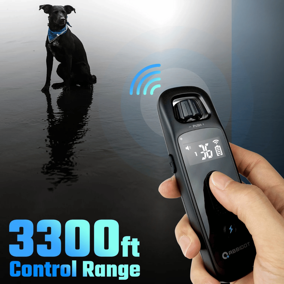 Long Range 1000m Dog Training E-Collar for Large Dogs with Remote Control 9