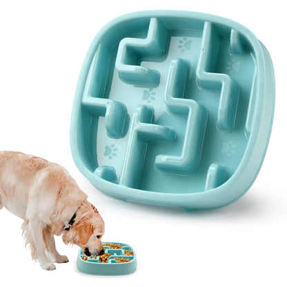 Maze-Design Slow Feeder Pet Bowl for Healthy Eating