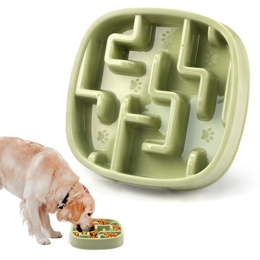 Maze-Design Slow Feeder Pet Bowl for Healthy Eating