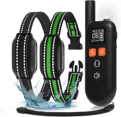 1000m Dog Shock Collar with Instant Boost | For Stubborn Dogs & Long Hair