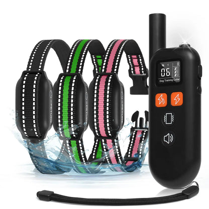 1000m Dog Shock Collar with Instant Boost | For Stubborn Dogs & Long Hair