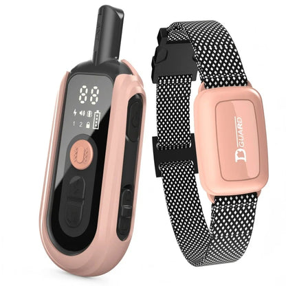 Pink Smart Dog Training Collar & 1000m Range Remote Control 1