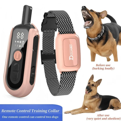 Pink Smart Dog Training Collar & 1000m Range Remote Control 3