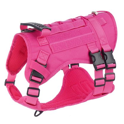 Reinforced Military-Style Dog Harness for Larger Breeds with Handle | Tactical Dog Training Vest 5