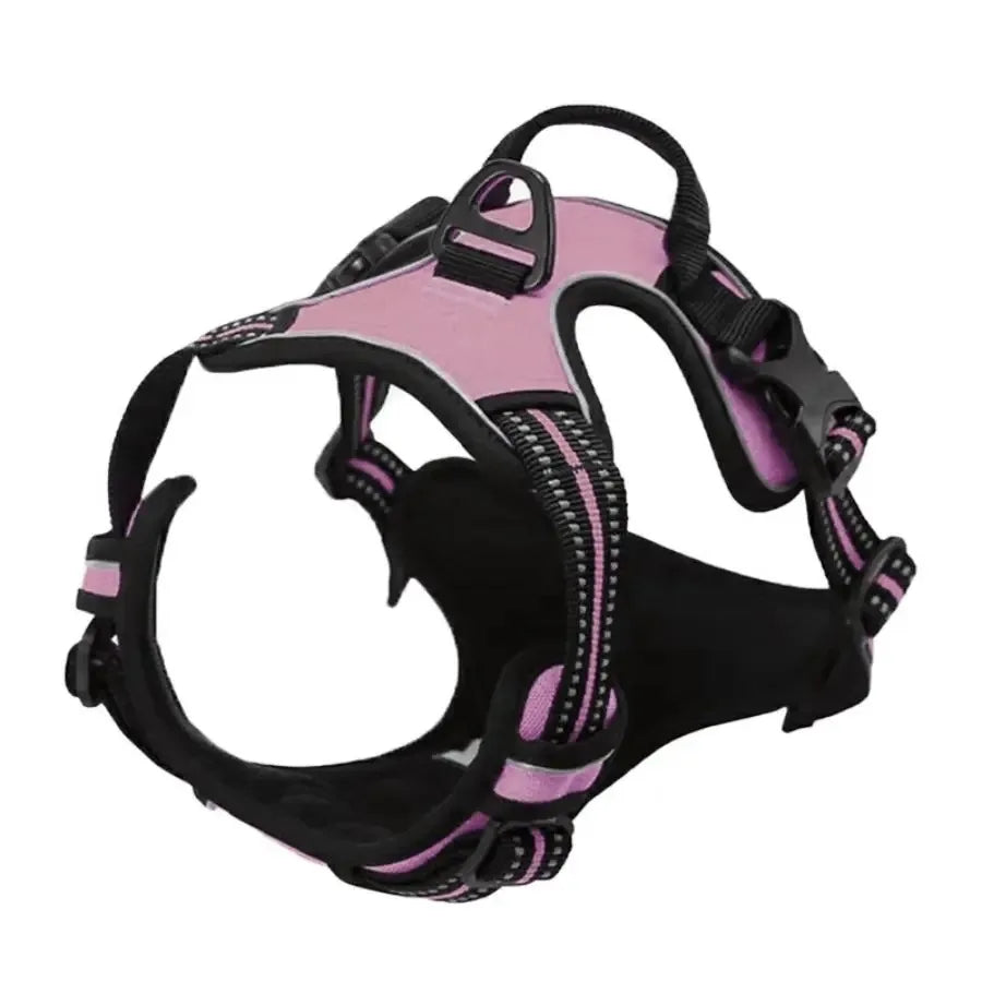 Dog Harness Training Vest with Reflective Straps, Handle & Secure Buckles 9