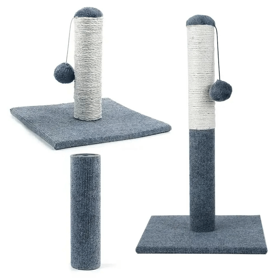 Playful Cat Scratching Post with Hanging Ball 4