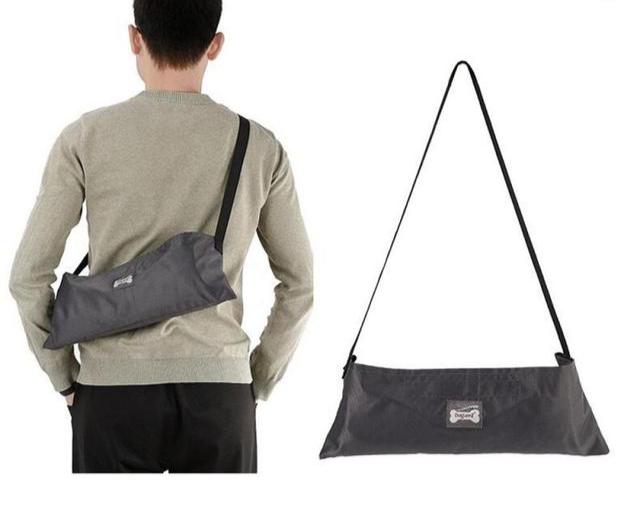 Portable and Waterproof Dog Travel Mat Bag In Use